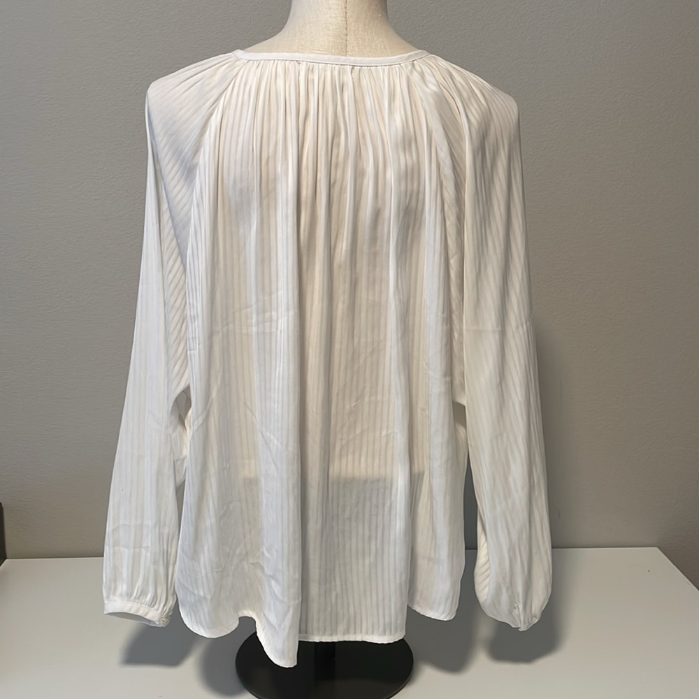 Rag Poets white blouse sz XS - Picture 2 of 6
